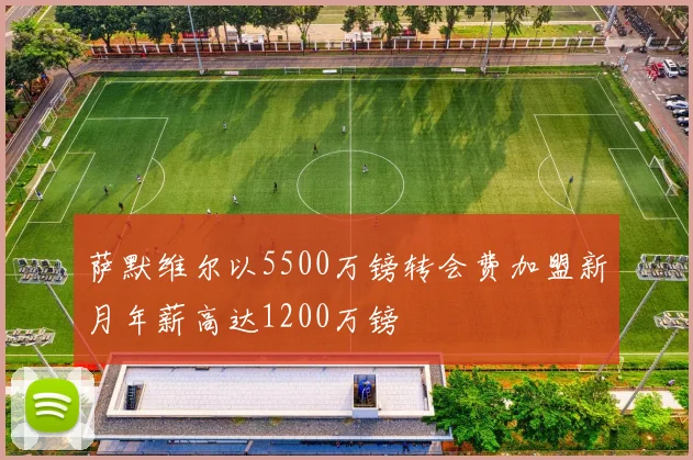 萨默维尔以5500万镑转会费加盟新月年薪高达1200万镑